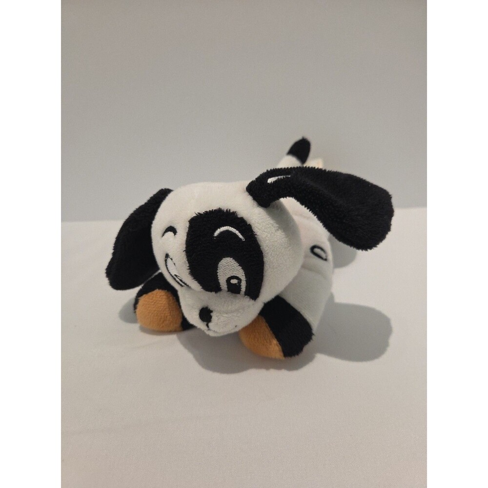 Dog Spot 9" Plush Dalmatian Black White Highlights Magazine Puppy Stuffed Animal